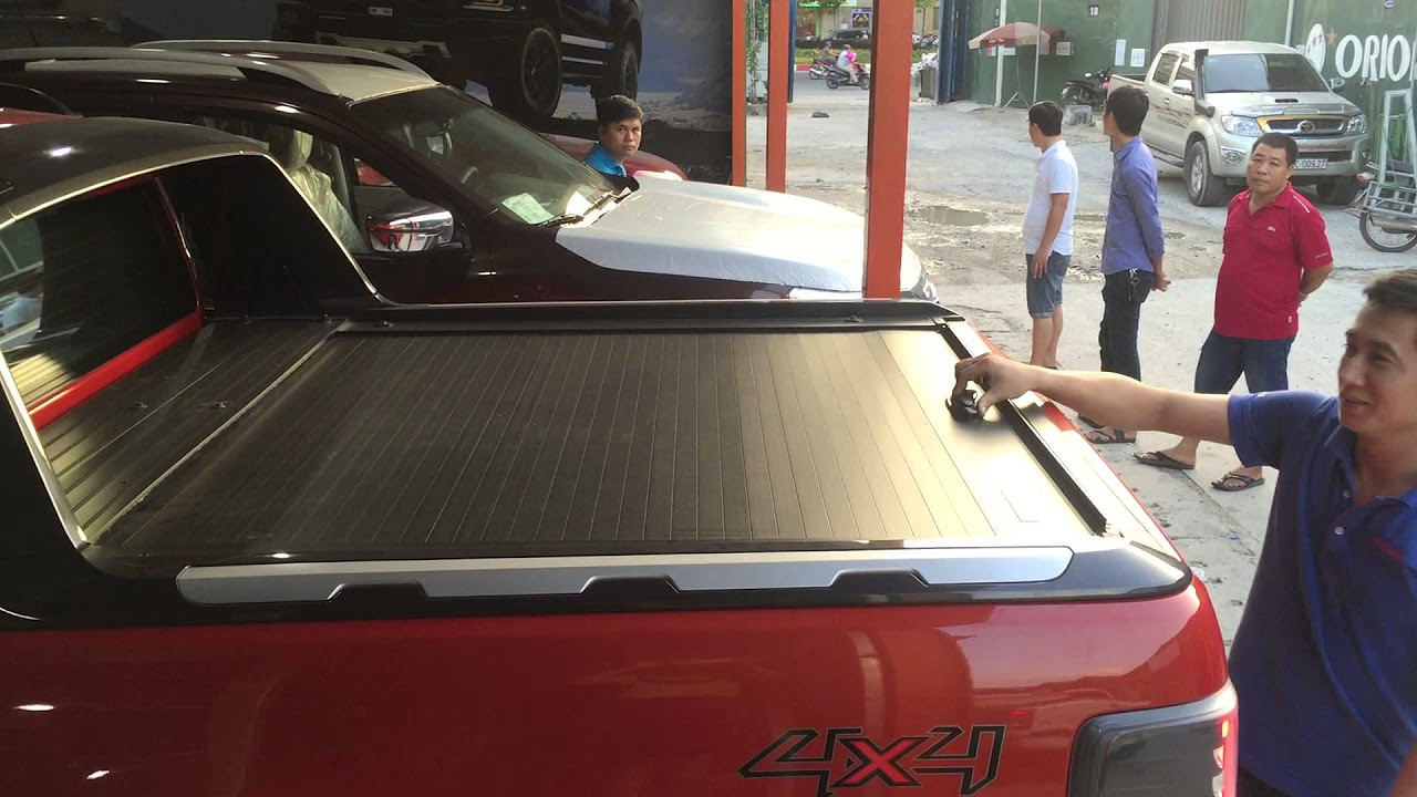 Nắp Thùng Cuộn KSC Đen Xe Ford Ranger Chất Lượng Số 1 Thái Lan